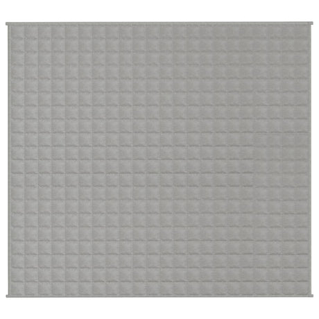 Vidaxx vægtet tæppe 200x230 cm 13 kg stof grå