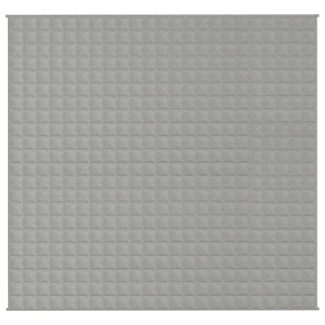 Vidaxx vægtet tæppe 220x240 cm 11 kg stof grå