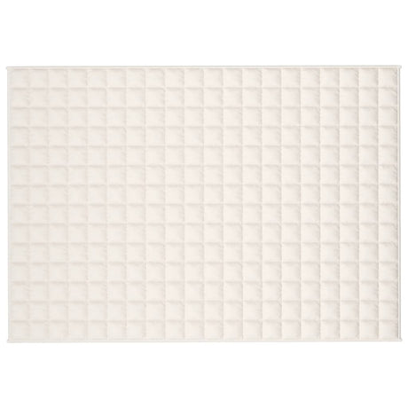 Vidaxx vægtet tæppe 137x200 cm 10 kg stof let fløde fløde