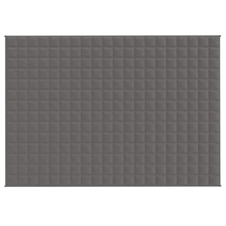 Vidaxx vægtet tæppe 140x200 cm 10 kg stof grå