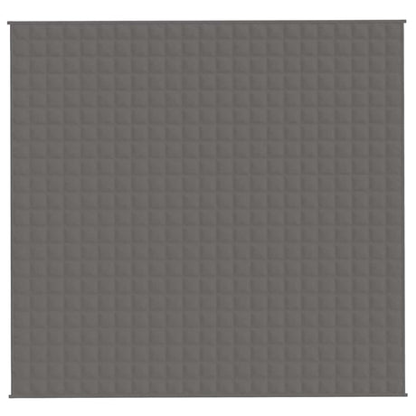 Vidaxx vægtet tæppe 220x240 cm 11 kg stof grå