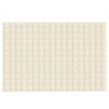 Vidaxx vægtet tæppe 122x183 cm 9 kg stof Lyscreme