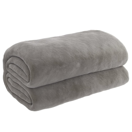 Vidaxx vægtet tæppe med dækning 200x230 cm 9 kg stof grå