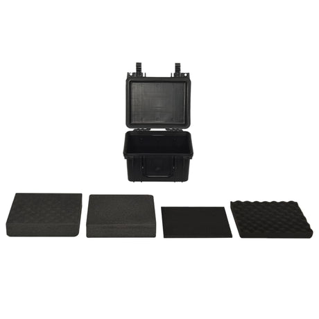 Vidaxl FlightCase Portable 27x25x18 cm pp sort