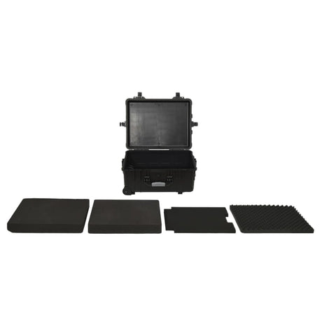 Vidaxl Flight Case på hjul 58x45x27 cm pp sort