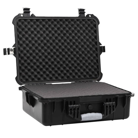 Vidaxl FlightCase Portable 52x40x19 cm pp sort