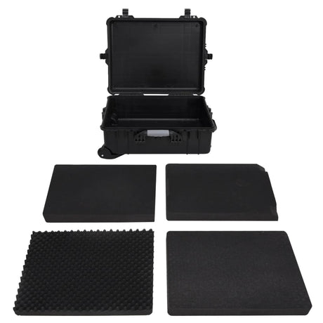 Vidaxx Flight Case på hjul 63x50x23 cm pp sort