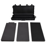 Vidaxl FlightCase on Wheels 96x42x16 cm pp sort