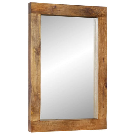 Vidaxl Mirror 70x50 cm fast mango træ og glas