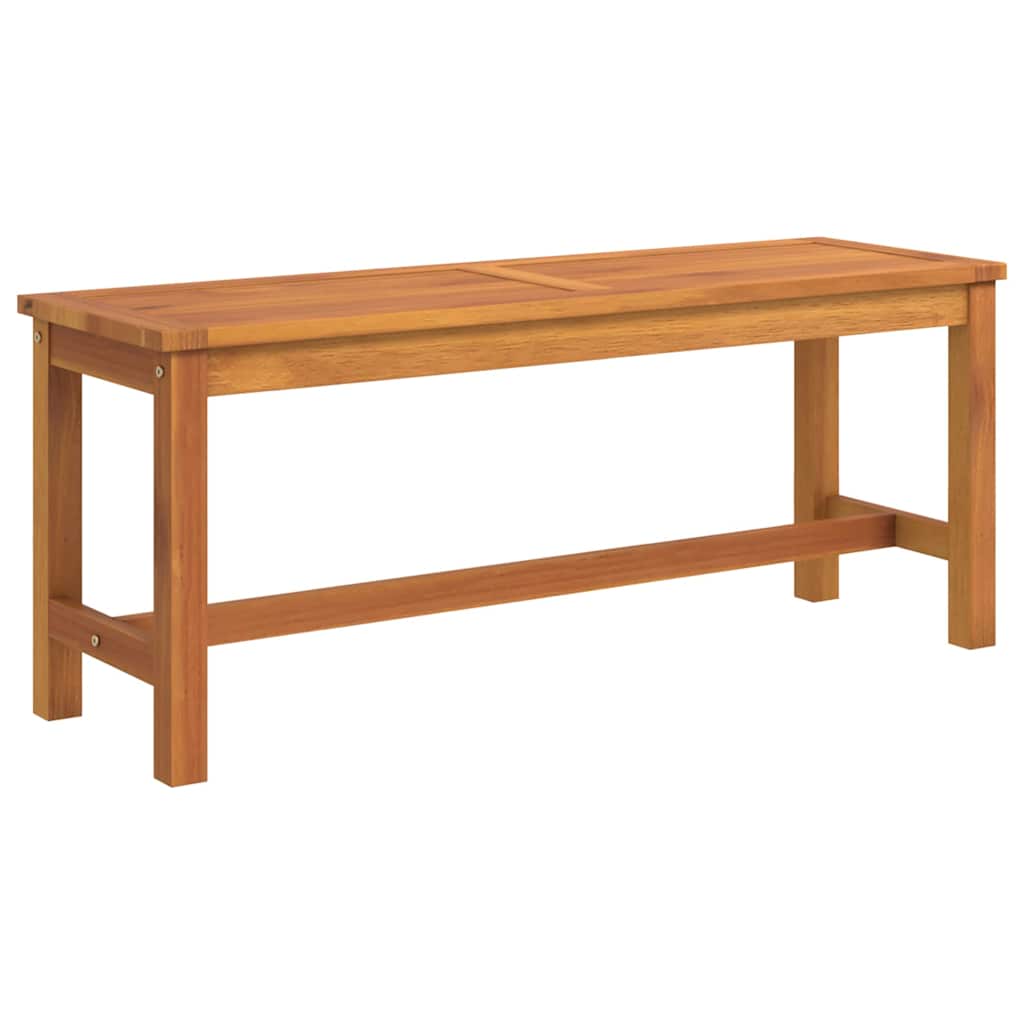 Vidaxl tuinbank 110x35x45 cm massief acaciahout