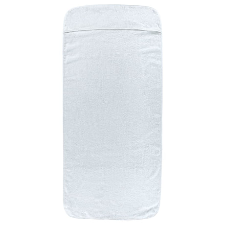 Vidaxl Beach håndklæder 2 stk 400 g m² 60x135 cm stof hvid