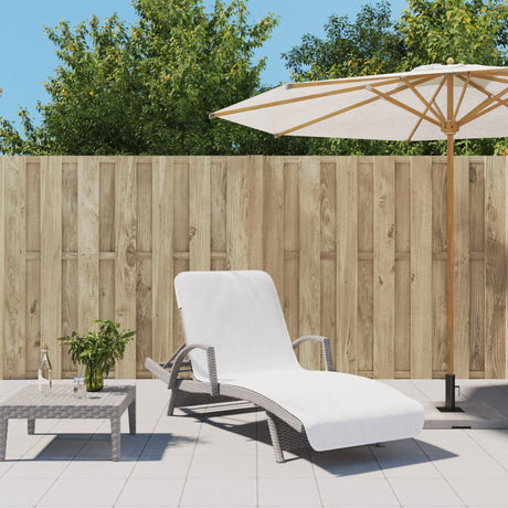 Vidaxl Beach håndklæder 2 stk 400 g m² 75x200 cm stof hvid