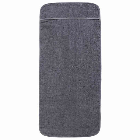 Vidaxx Beach håndklæder 2 stk 400 g m² 60x135 cm stof Anthracite