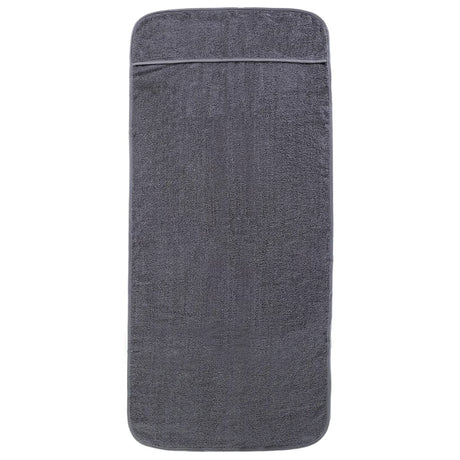 Vidaxx Beach håndklæder 2 stk 400 g m² 75x200 cm stof Anthracite
