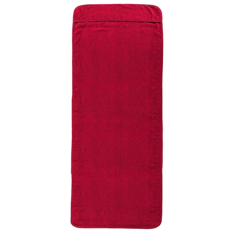 Vidaxl Beach håndklæder 2 stk. 400 g m² 75x200 cm stofburgunder rød
