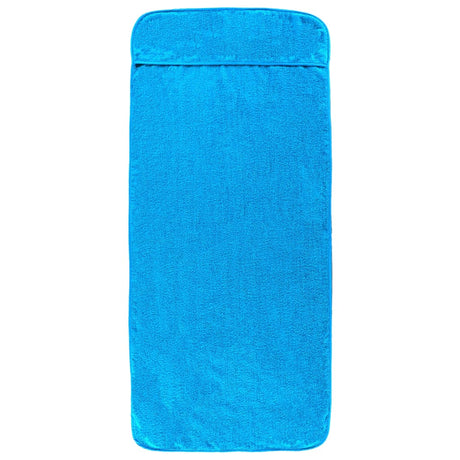 Vidaxl Beach håndklæder 2 stk 400 g m² 60x135 cm stof turkis