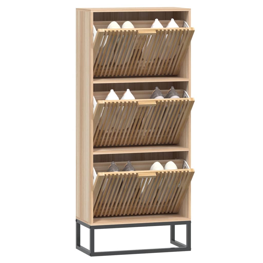 Vidaxx skoskab 52x25x120 cm udformet træ