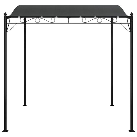 Vidaxl markise 2x2,3 m 180 g m² stof og stål antracit