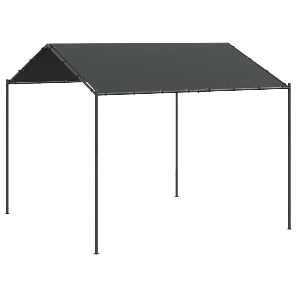 Vidaxl Garden Pavilion 3x3 M stål og stof Anthracite