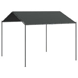Vidaxl Garden Pavilion 3x3 M stål og stof Anthracite