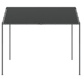 Vidaxl Garden Pavilion 4x4 M stål og stof Anthracite