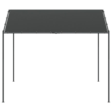Vidaxl Garden Pavilion 4x4 M stål og stof Anthracite