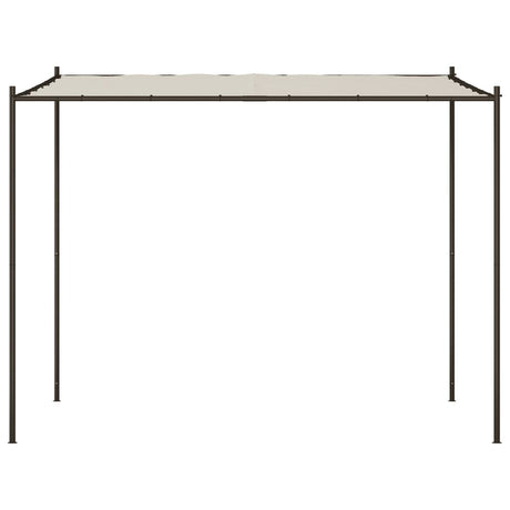 Vidaxx Gazebo 3x3 m 180 g m² stof og stålhvide