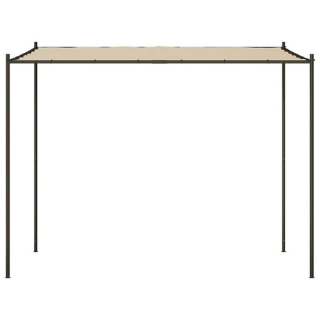 Vidaxx Gazebo 3x3 m 180 g m² stof og stål beige