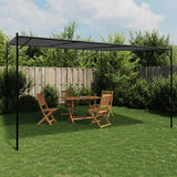 Vidaxx Arbor 4x4 m 180 g m² stof og stål antracit