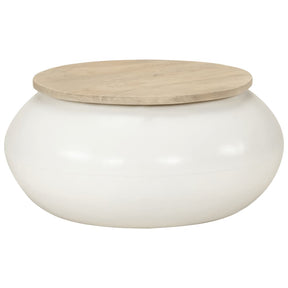 Vidaxl salontafel 51x51x27 cm massief mangohout