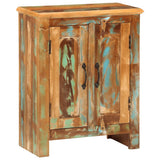 Vidaxl dressoir met 2 deuren 55x30x70 cm massief gerecycled hout