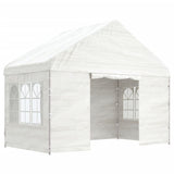 Vidaxx Gazebo med tag 4.08x2.23x3.22 m polyethylenhvide