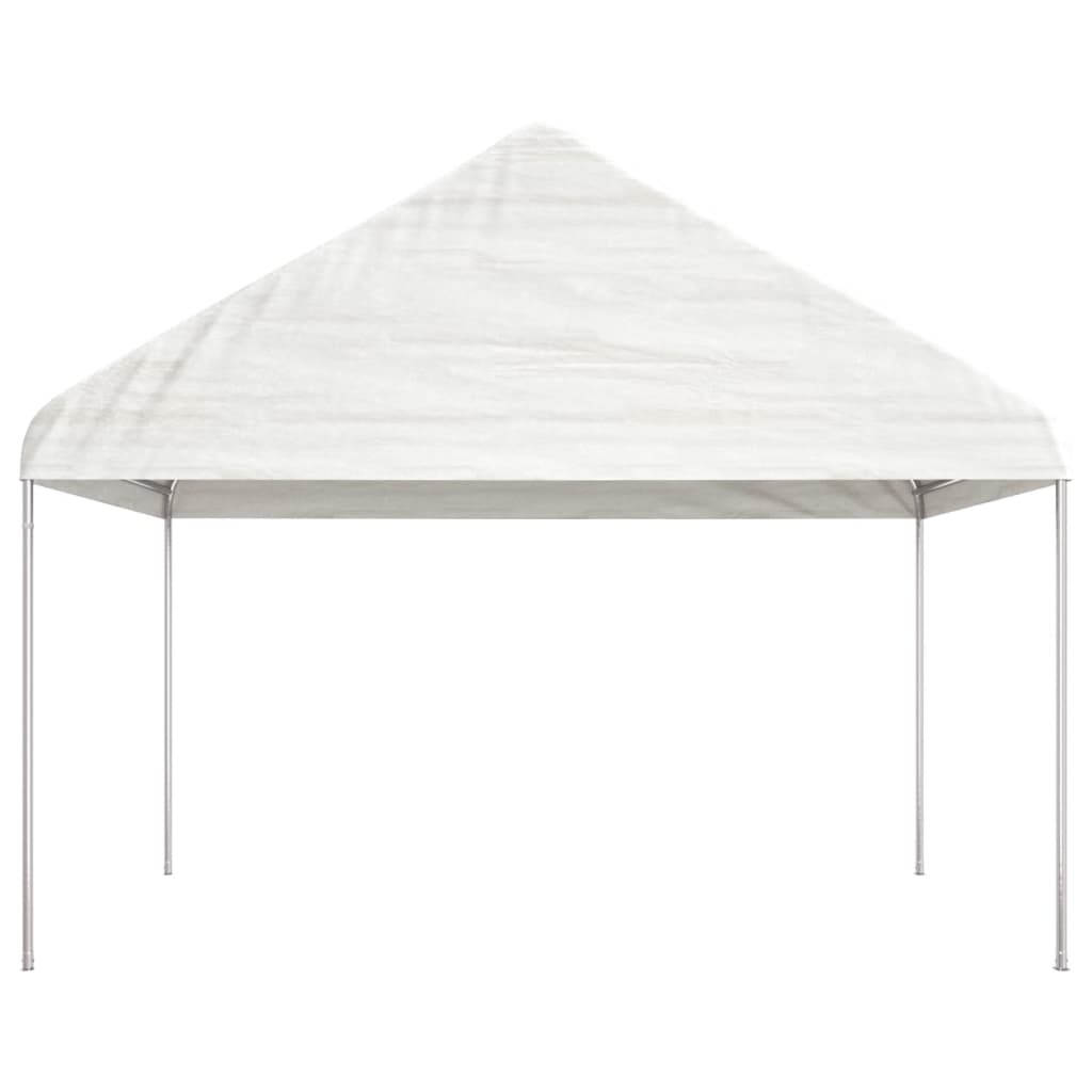 Vidaxx Gazebo med tag 4.08x2.23x3.22 m polyethylenhvide