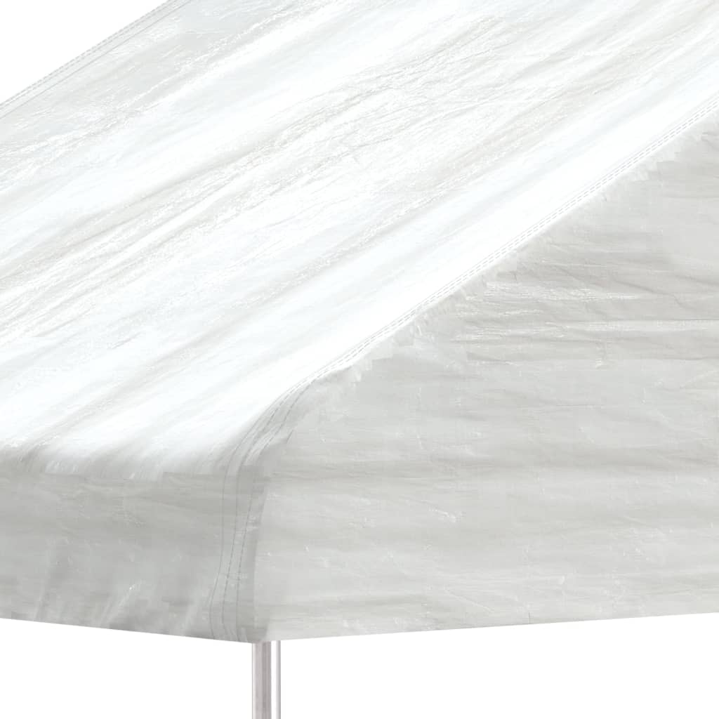 Vidaxx Gazebo med tag 4.08x2.23x3.22 m polyethylenhvide