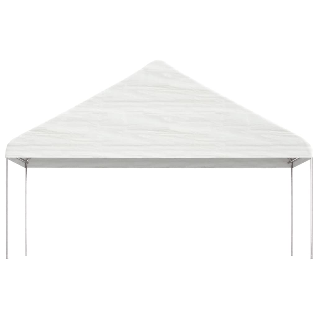 Vidaxx lysthus med tag 5,88x2,23x3,75 m polyethylen hvid
