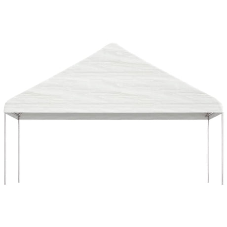 Vidaxx lysthus med tag 5,88x2,23x3,75 m polyethylen hvid