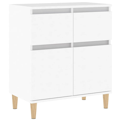 Vidaxl dressoir 60x35x70 cm bewerkt hout wit