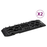Vidaxx gribeplader 2 stk 107x31x7 cm nylon sort