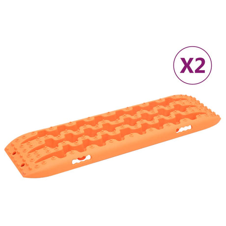 VIDAXX GRIP PLATES 2 PCS 106x30.5x7 cm Nylon Orange