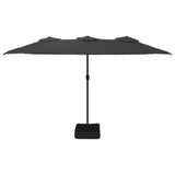 Vidaxx parasol dobbelt 449x265 cm antracit