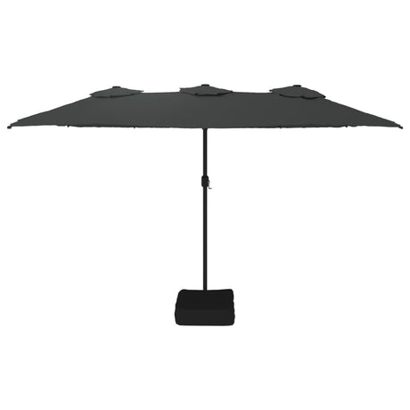 Vidaxx parasol dobbelt 449x265 cm antracit