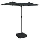 Vidaxx Parasol Double Roof 316x240 cm Anthracite