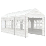 Vidaxl Gazebo med tag 6.69x2.28x2.69 m polyethylenhvide