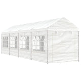Vidaxl Gazebo med tag 8.92x2.28x2.69 m polyethylenhvide