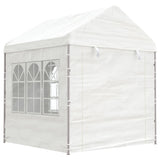 Vidaxl Gazebo med tag 8.92x2.28x2.69 m polyethylenhvide