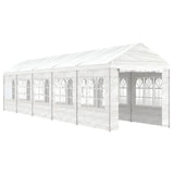 Vidaxl Gazebo med tag 11.15x2.28x2.69 m polyethylenhvide