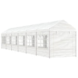 Vidaxl Gazebo med tag 13.38x2.28x2.69 m polyethylenhvide
