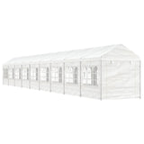 Vidaxl Gazebo med tag 20.07x2.28x2.69 m polyethylenhvide