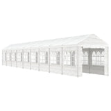 Vidaxl Gazebo med tag 20.07x2.28x2.69 m polyethylenhvide