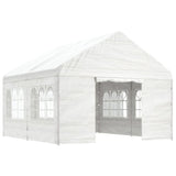 Vidaxl Gazebo med tag 4.46x4.08x3.22 m polyethylenhvide